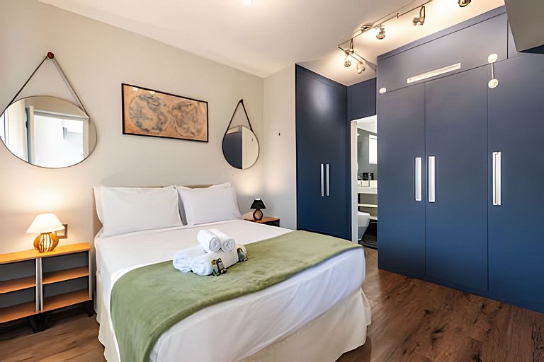 A2/403-Duplex Cama King+Ar+Spa - MorumBIS&Einstein