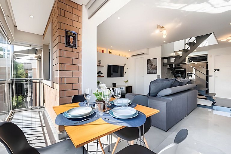 A2/403-Duplex Cama King+Ar+Spa - MorumBIS&Einstein