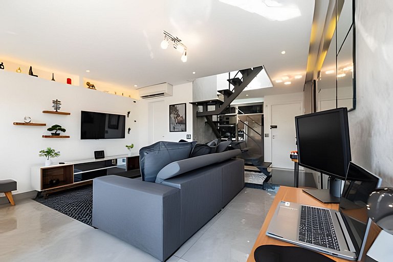 A2/403-Duplex Cama King+Ar+Spa - MorumBIS&Einstein
