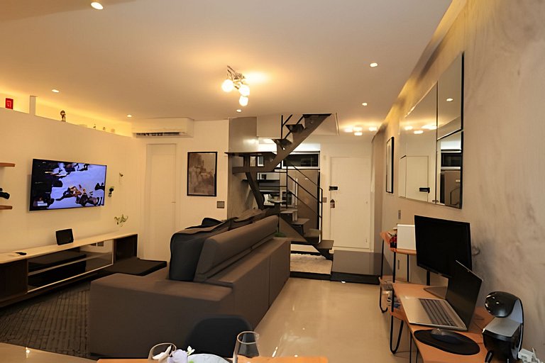 A2/403-Duplex Cama King+Ar+Spa - MorumBIS&Einstein