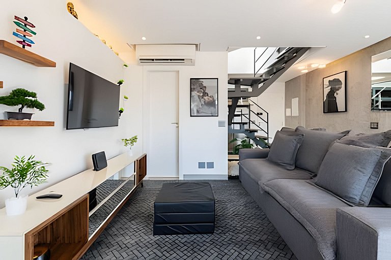 A2/403-Duplex Cama King+Ar+Spa - MorumBIS&Einstein
