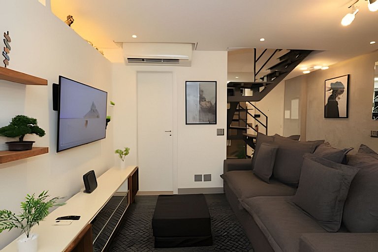 A2/403-Duplex Cama King+Ar+Spa - MorumBIS&Einstein