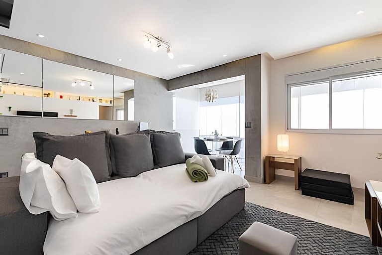 A2/403-Duplex Cama King+Ar+Spa - MorumBIS&Einstein