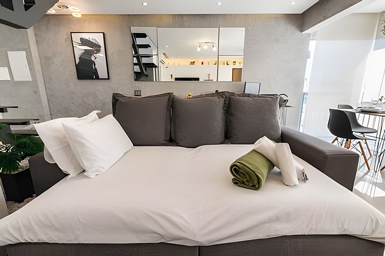 A2/403-Duplex Cama King+Ar+Spa - MorumBIS&Einstein
