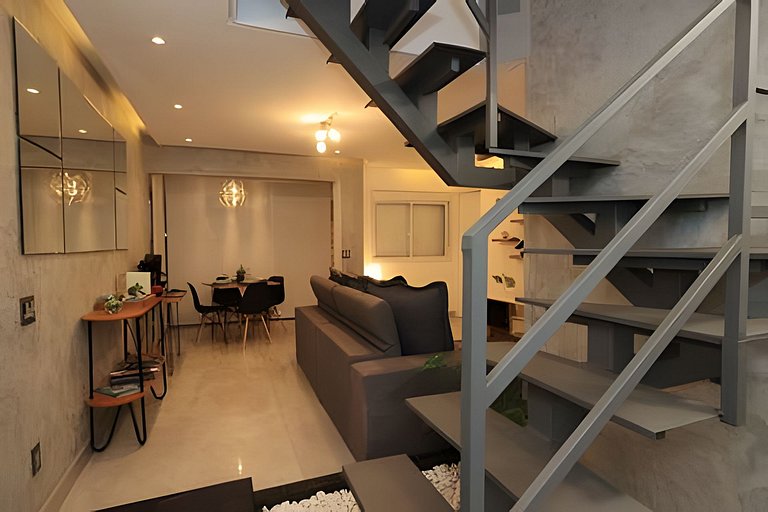 A2/403-Duplex Cama King+Ar+Spa - MorumBIS&Einstein