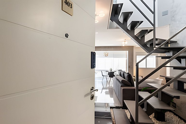 A2/403-Duplex Cama King+Ar+Spa - MorumBIS&Einstein