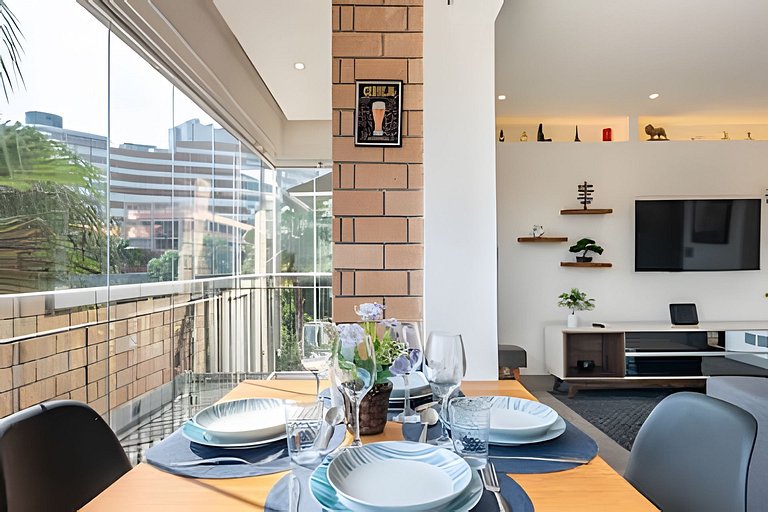 A2/403-Duplex Cama King+Ar+Spa - MorumBIS&Einstein
