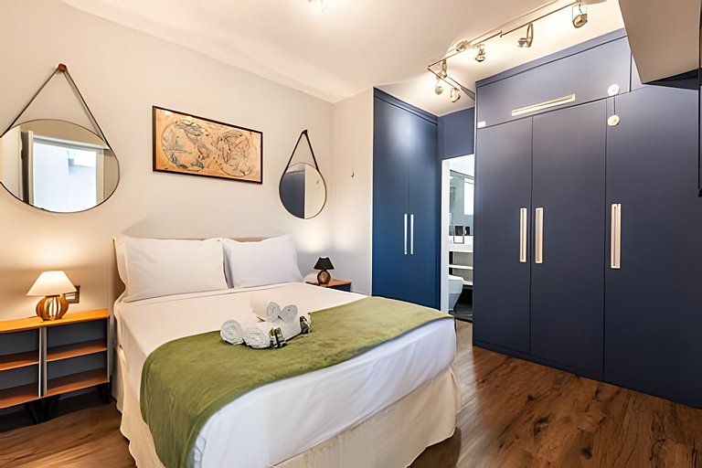 A2/403-Duplex Cama King+Ar+Spa - MorumBIS&Einstein