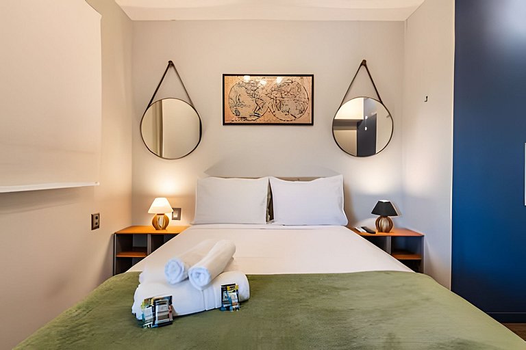 A2/403-Duplex Cama King+Ar+Spa - MorumBIS&Einstein