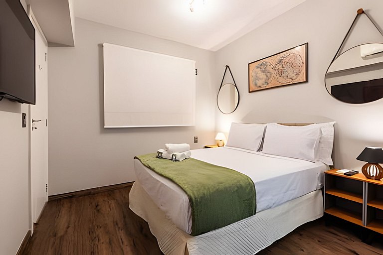 A2/403-Duplex Cama King+Ar+Spa - MorumBIS&Einstein