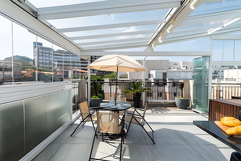 A2/403-Duplex Cama King+Ar+Spa - MorumBIS&Einstein