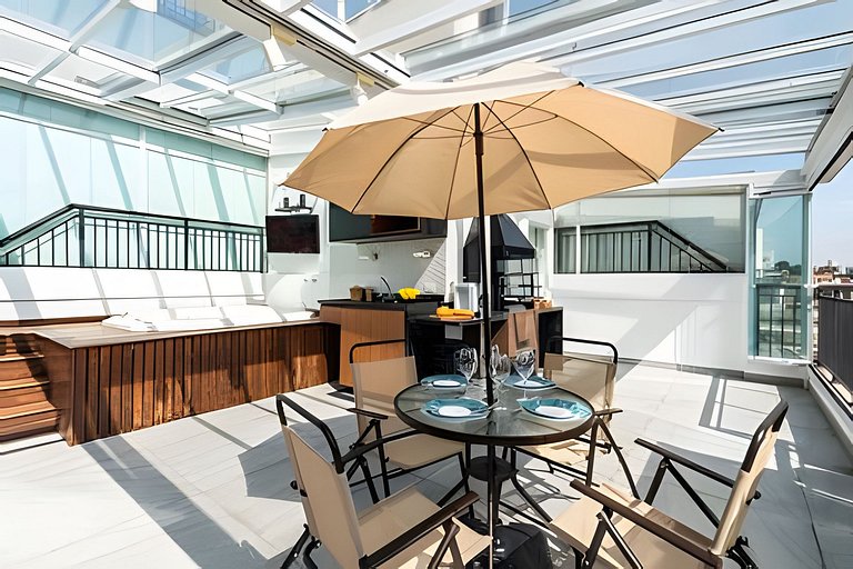 A2/403-Duplex Cama King+Ar+Spa - MorumBIS&Einstein