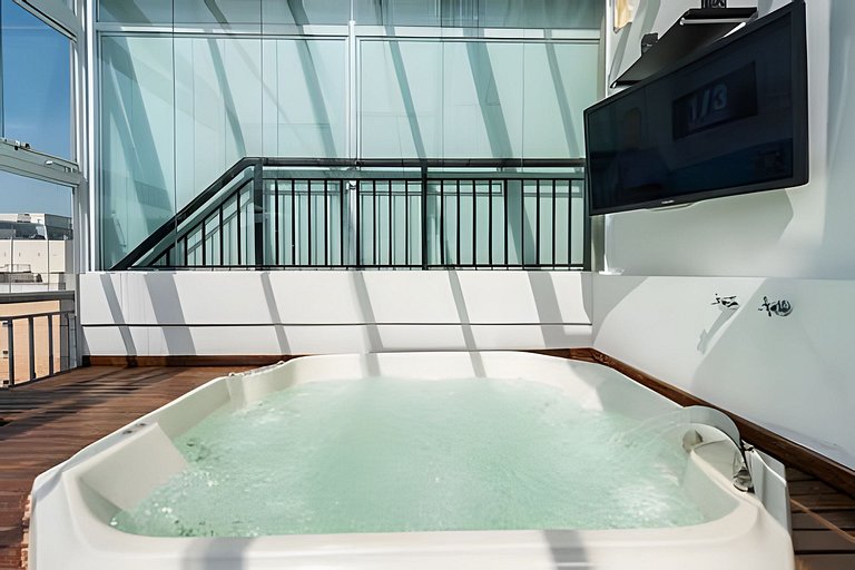 A2/403-Duplex Cama King+Ar+Spa - MorumBIS&Einstein