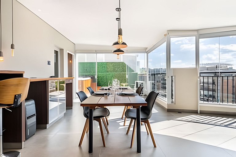 A6/401-Duplex 2Q+Ar+Churras+Spa-Morumbis&Einstein
