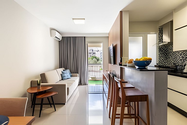 A4/102-Apt 2 quartos, A/C, 200m Einsten e MorumBIS