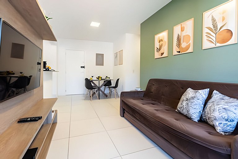 M3/206-2 quartos vista jardim garagem 200m Einsten