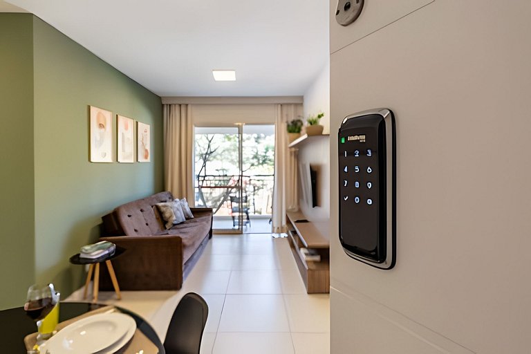 M3/206-2 quartos vista jardim garagem 200m Einsten