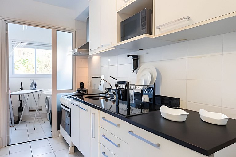 M3/206-2 quartos vista jardim garagem 200m Einsten