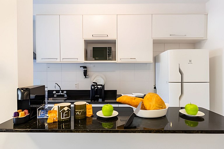 M3/206-2 quartos vista jardim garagem 200m Einsten