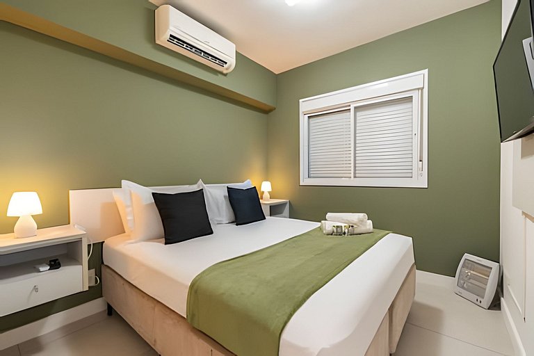 M3/206-2 quartos vista jardim garagem 200m Einsten