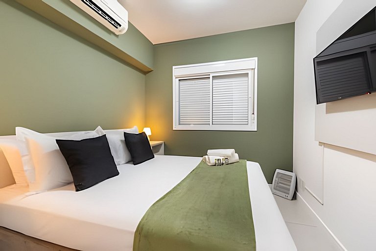 M3/206-2 quartos vista jardim garagem 200m Einsten