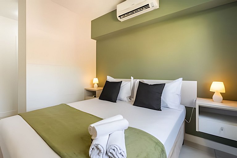 M3/206-2 quartos vista jardim garagem 200m Einsten