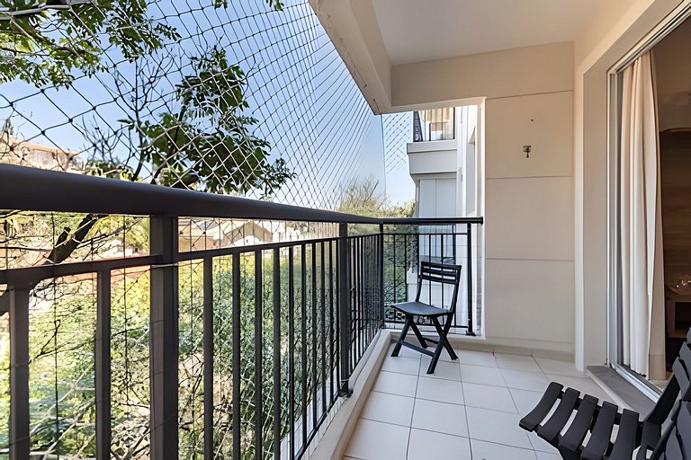 M3/206-2 quartos vista jardim garagem 200m Einsten