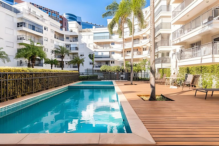 M3/206-2 quartos vista jardim garagem 200m Einsten