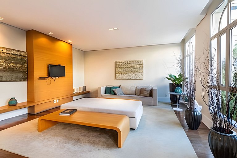 M3/206-2 quartos vista jardim garagem 200m Einsten