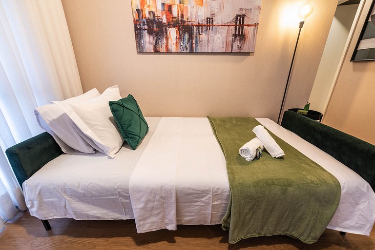 M2/308-Apto ao lado do Albert Einstein e MorumBIS