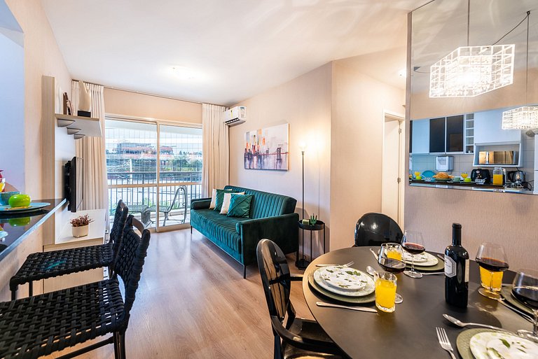 M2/308-Apto ao lado do Albert Einstein e MorumBIS