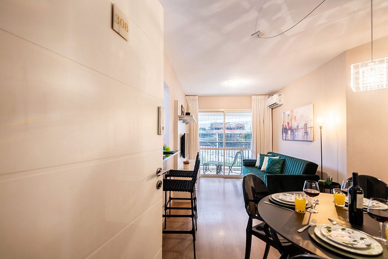 M2/308-Apto ao lado do Albert Einstein e MorumBIS