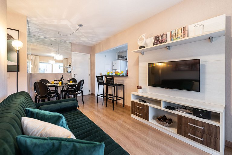 M2/308-Apto ao lado do Albert Einstein e MorumBIS