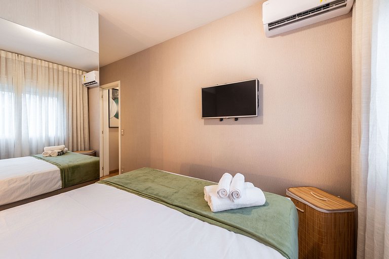 M2/308-Apto ao lado do Albert Einstein e MorumBIS