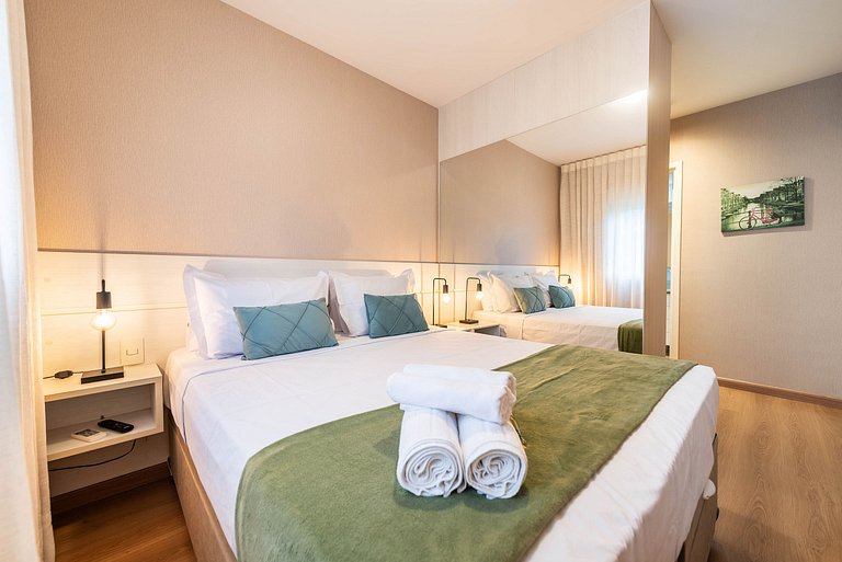 M2/308-Apto ao lado do Albert Einstein e MorumBIS