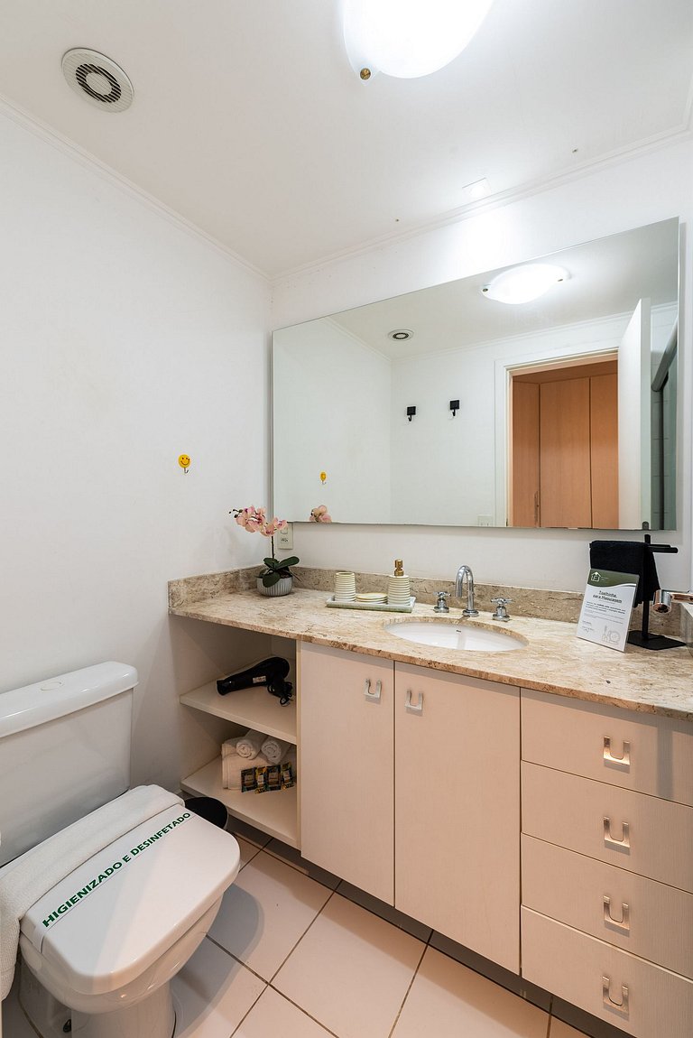 M2/308-Apto ao lado do Albert Einstein e MorumBIS