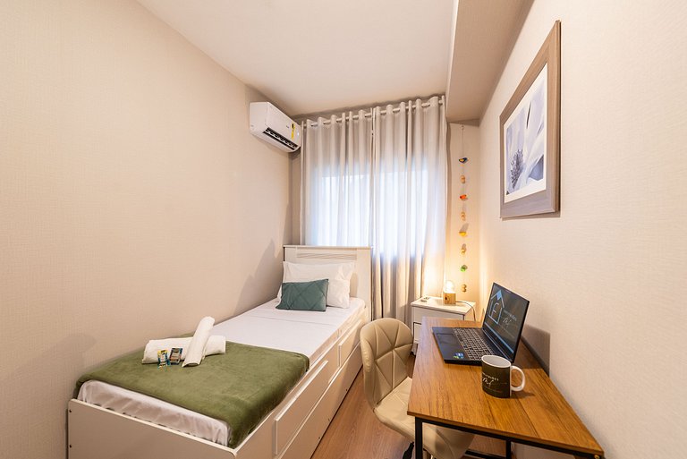 M2/308-Apto ao lado do Albert Einstein e MorumBIS