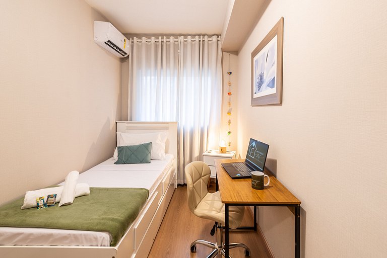 M2/308-Apto ao lado do Albert Einstein e MorumBIS