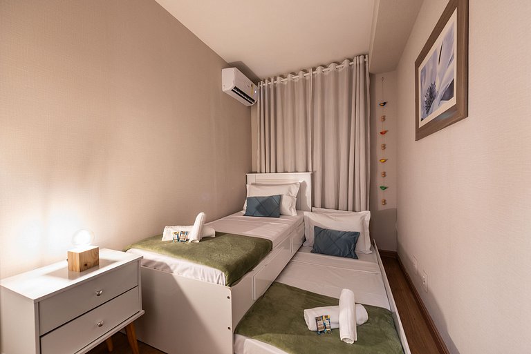 M2/308-Apto ao lado do Albert Einstein e MorumBIS