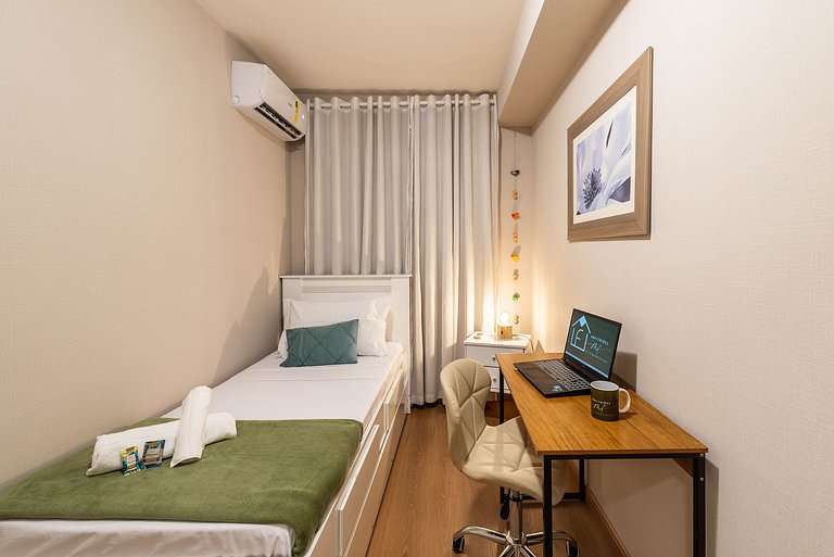 M2/308-Apto ao lado do Albert Einstein e MorumBIS