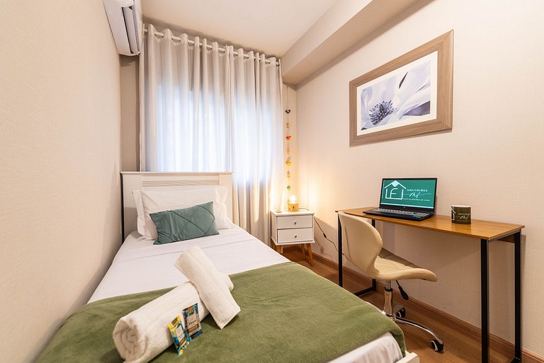 M2/308-Apto ao lado do Albert Einstein e MorumBIS