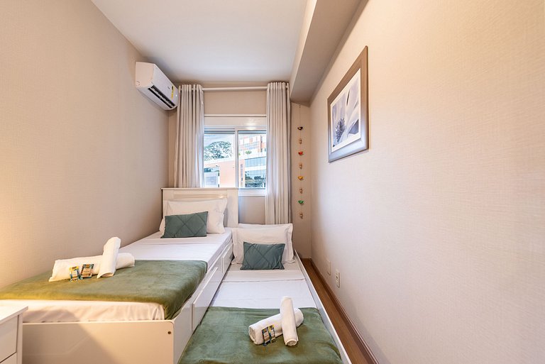 M2/308-Apto ao lado do Albert Einstein e MorumBIS