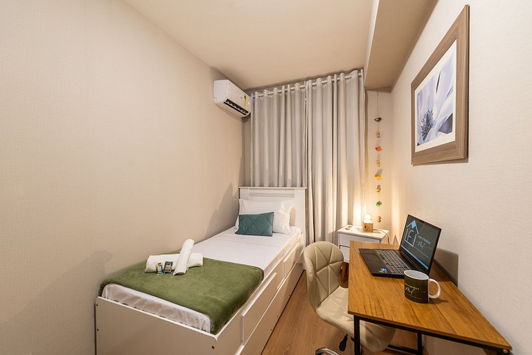 M2/308-Apto ao lado do Albert Einstein e MorumBIS