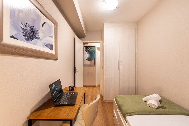 M2/308-Apto ao lado do Albert Einstein e MorumBIS