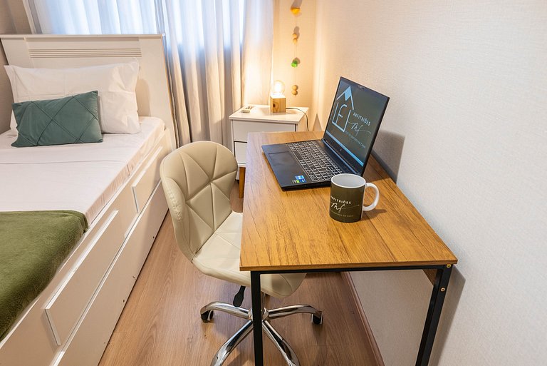 M2/308-Apto ao lado do Albert Einstein e MorumBIS