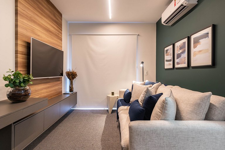 A5/104-Apto Einstein para 6 pessoas com cama King