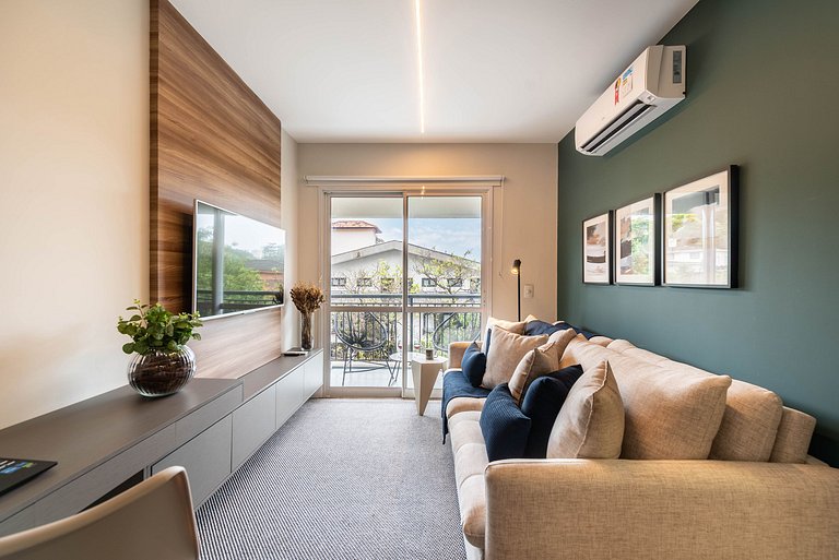 A5/104-Apto Einstein para 6 pessoas com cama King