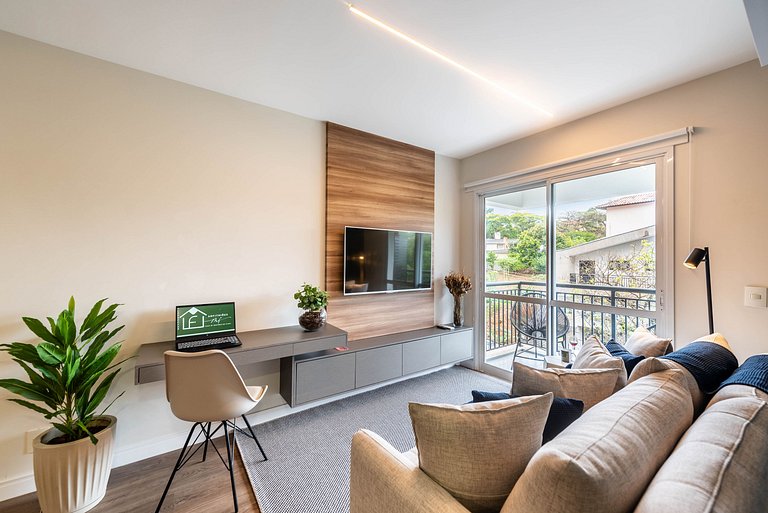 A5/104-Apto Einstein para 6 pessoas com cama King