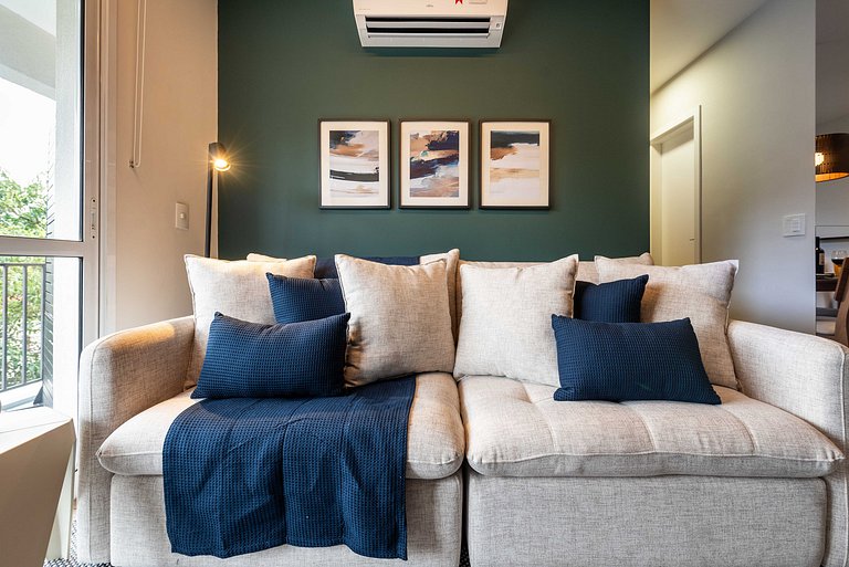 A5/104-Apto Einstein para 6 pessoas com cama King