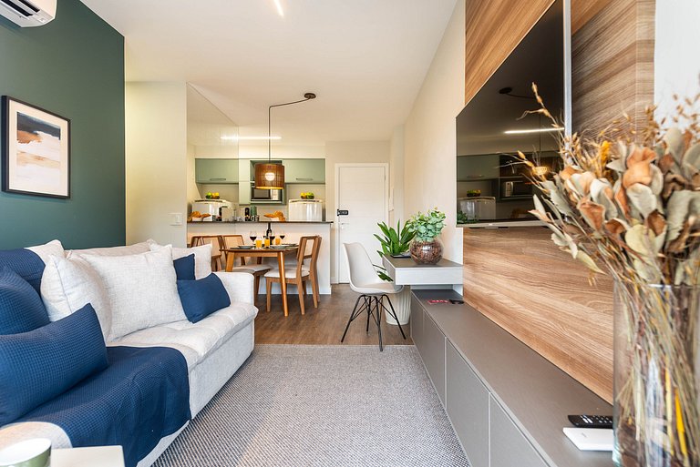 A5/104-Apto Einstein para 6 pessoas com cama King